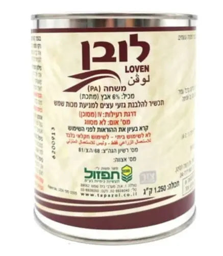 לובן 1 לי 1.25 ק"ג