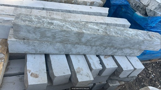 אבן עמוד בירזית אפור 10*10