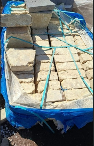 אבן בלוק טרבנטין בלחסון (דמוי אמריקה) למטר רץ תמונה ראשית