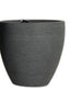 עגול פלסטיק אפור כהה 39*40
