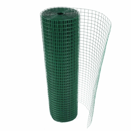 גדר רשת מרותכת ציפוי PVC ירוק H1.2M*5 תמונה ראשית